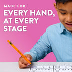 Paper Mate Handwriting Triangular Mechanical Pencils with Lead & Eraser Refills, 1.3mm, Fun Barrel Colors, 5 Count - School Supplies, Kids Writing