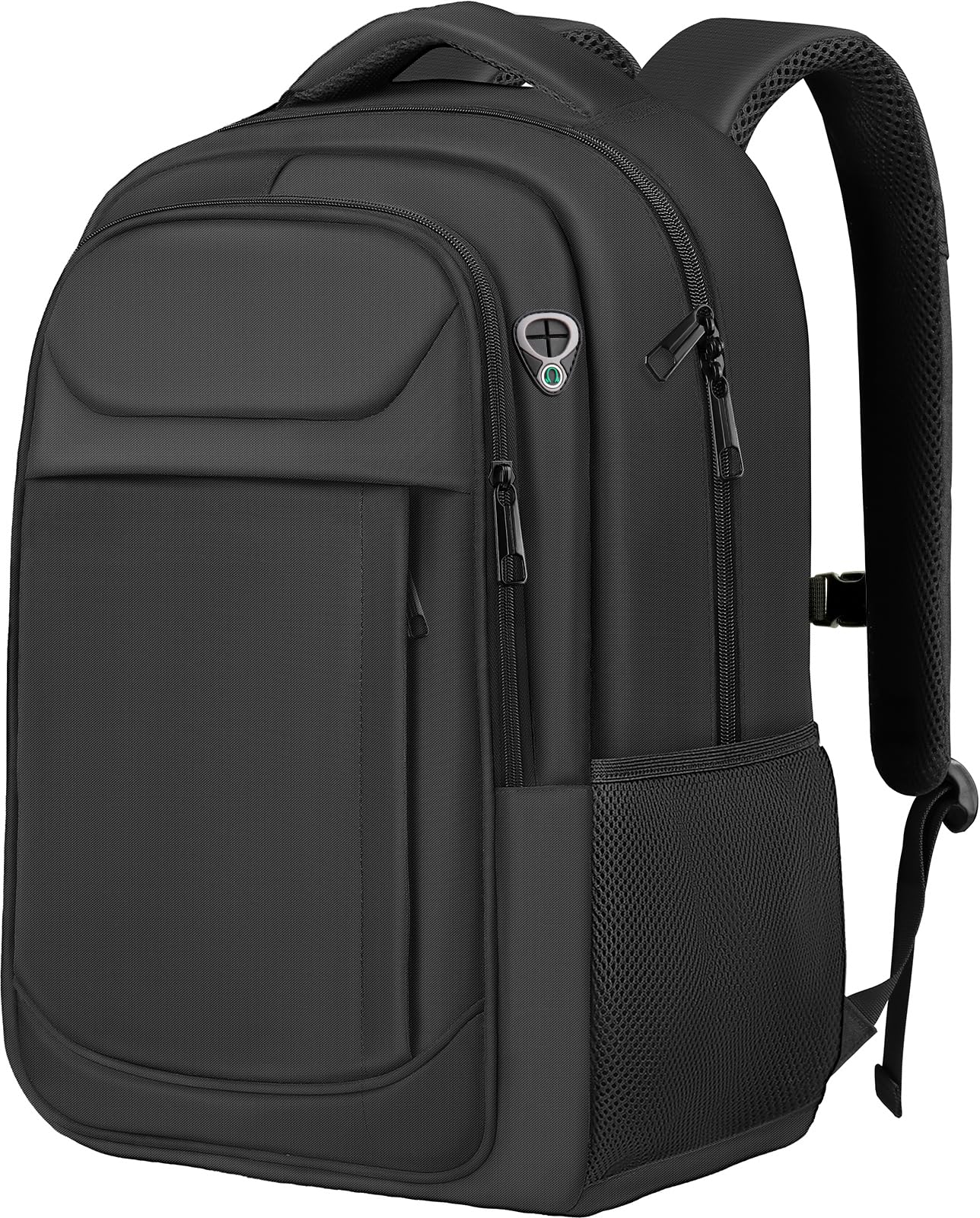 Travel Laptop Backpack 17 Inch, Sturdy Professional Travel Backpack for Men Women with LifetimeWarranty, Airline Approved Big Large Business Work College Computer Backpack, Black