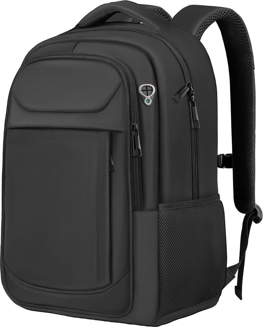 Travel Laptop Backpack 17 Inch, Sturdy Professional Travel Backpack for Men Women with LifetimeWarranty, Airline Approved Big Large Business Work College Computer Backpack, Black