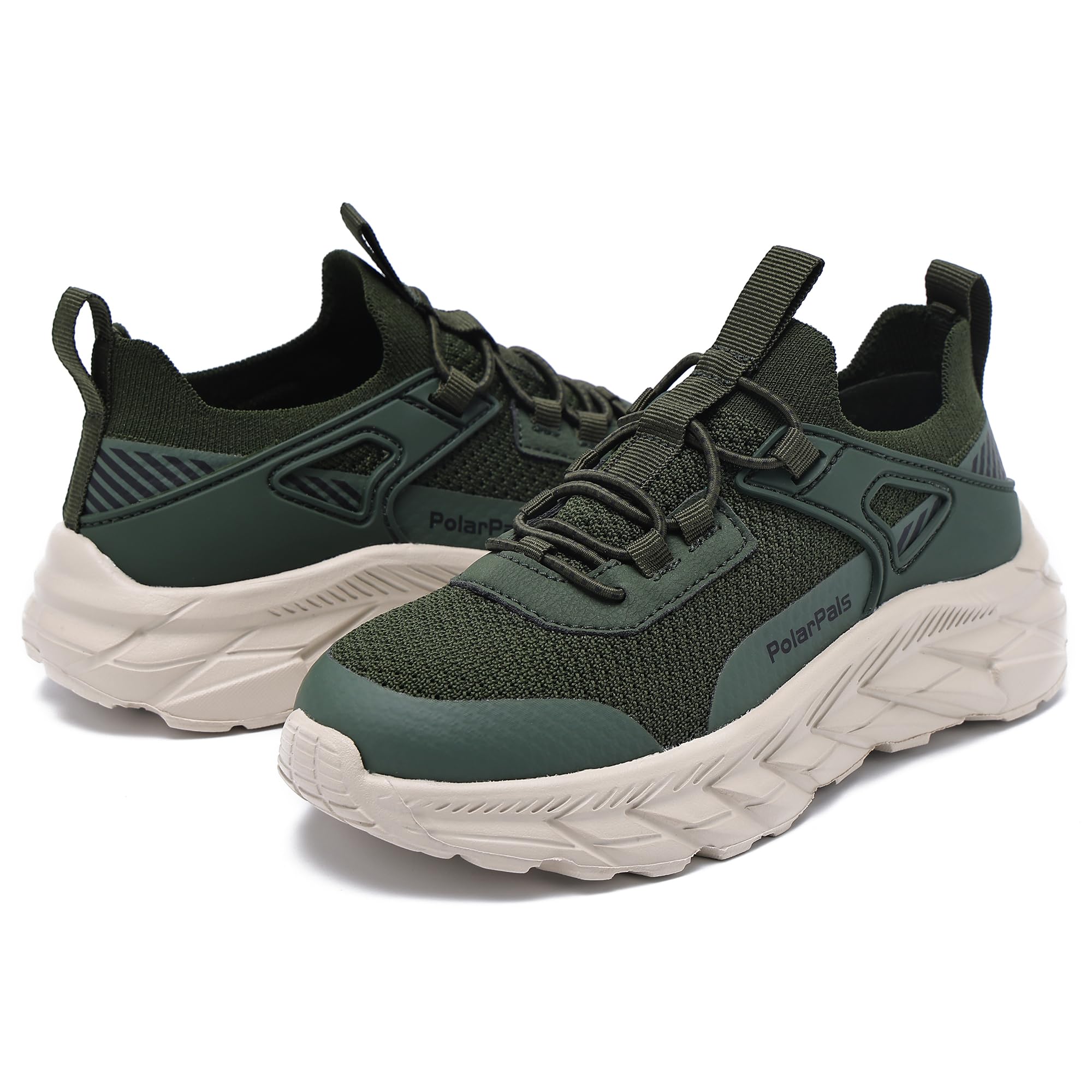 Kids Slip On Tennis Shoes Boys Girls Running Athletic Gym Sneakers