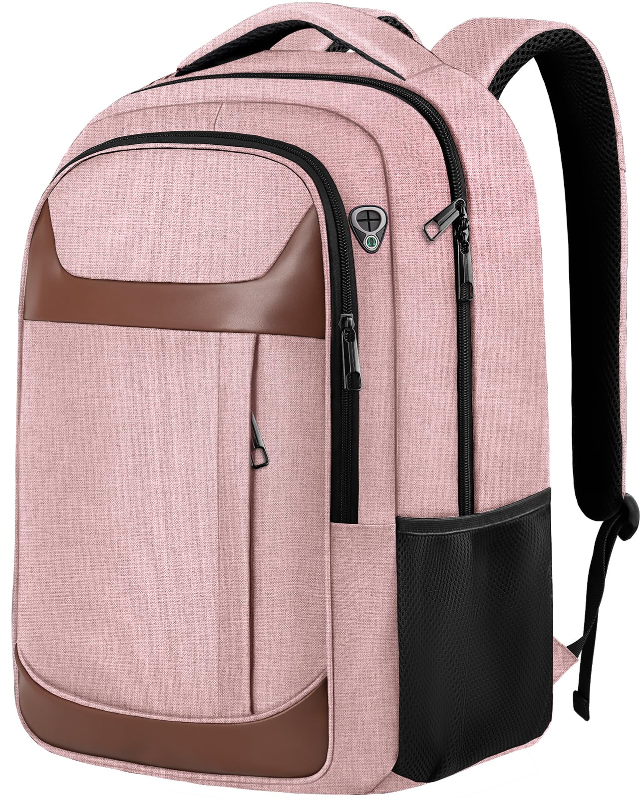 Travel Laptop Backpack 17 Inch, Sturdy Professional Travel Backpack for Men Women with LifetimeWarranty, Airline Approved Big Large Business Work College Computer Backpack, Black