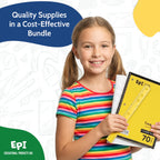 EPI Essentials Back to School Supplies for Kids 6th-12th Grade – 51 Items in Kit – Middle to High School Supply Packs – College-Ruled Bundle with Composition Notebooks – Suitable for Homeschooling