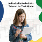 EPI Essentials Back to School Supplies for Kids 6th-12th Grade – 51 Items in Kit – Middle to High School Supply Packs – College-Ruled Bundle with Composition Notebooks – Suitable for Homeschooling