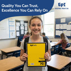 EPI Essentials Back to School Supplies for Kids 6th-12th Grade – 51 Items in Kit – Middle to High School Supply Packs – College-Ruled Bundle with Composition Notebooks – Suitable for Homeschooling