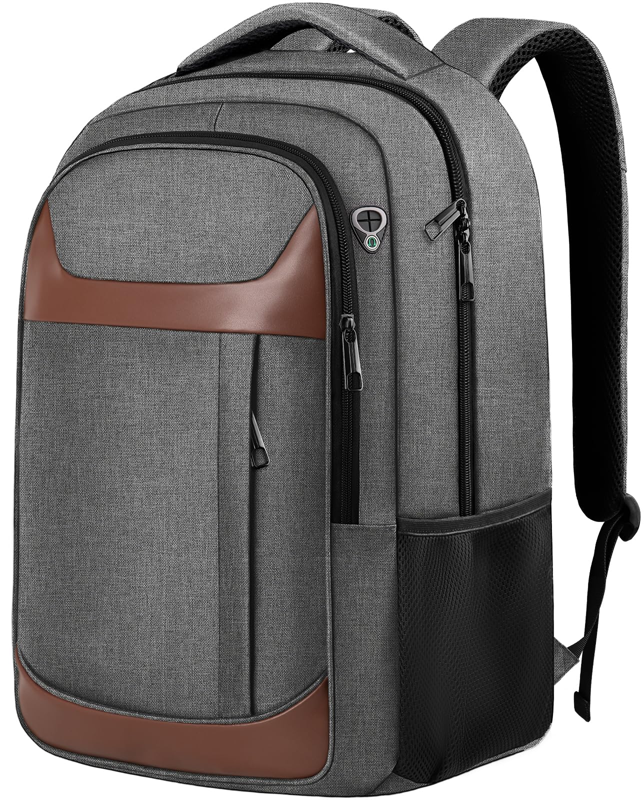 Travel Laptop Backpack 17 Inch, Sturdy Professional Travel Backpack for Men Women with LifetimeWarranty, Airline Approved Big Large Business Work College Computer Backpack, Black