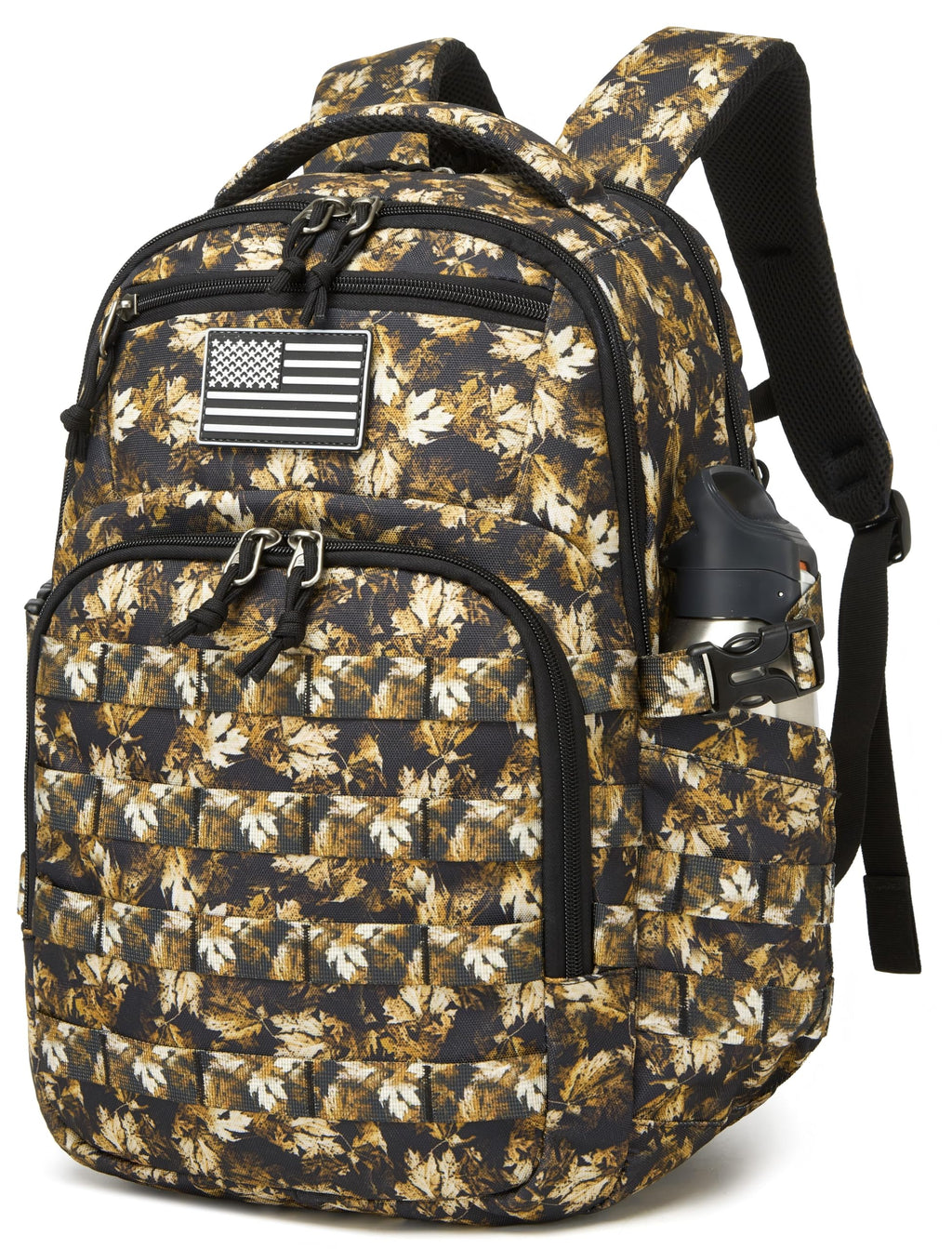 Wotony Military tactical backpack, backpack for men black small tactical assault bag