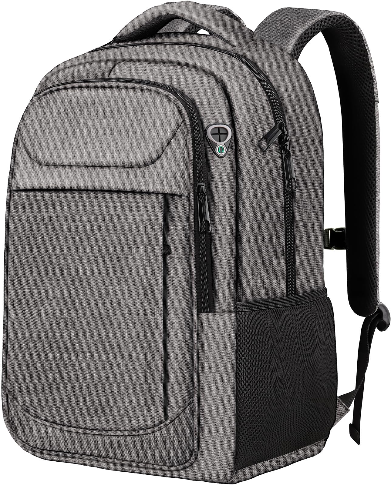 Travel Laptop Backpack 17 Inch, Sturdy Professional Travel Backpack for Men Women with LifetimeWarranty, Airline Approved Big Large Business Work College Computer Backpack, Black