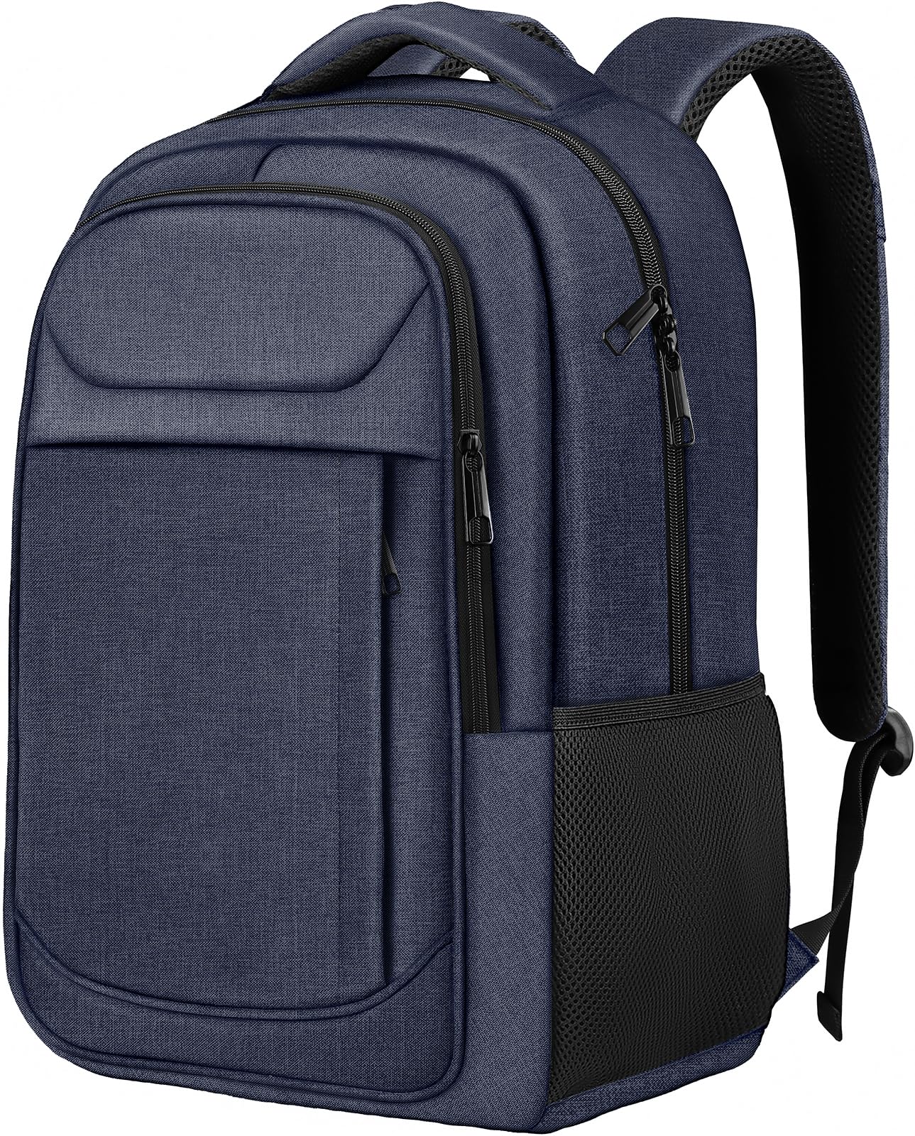 Travel Laptop Backpack 17 Inch, Sturdy Professional Travel Backpack for Men Women with LifetimeWarranty, Airline Approved Big Large Business Work College Computer Backpack, Black