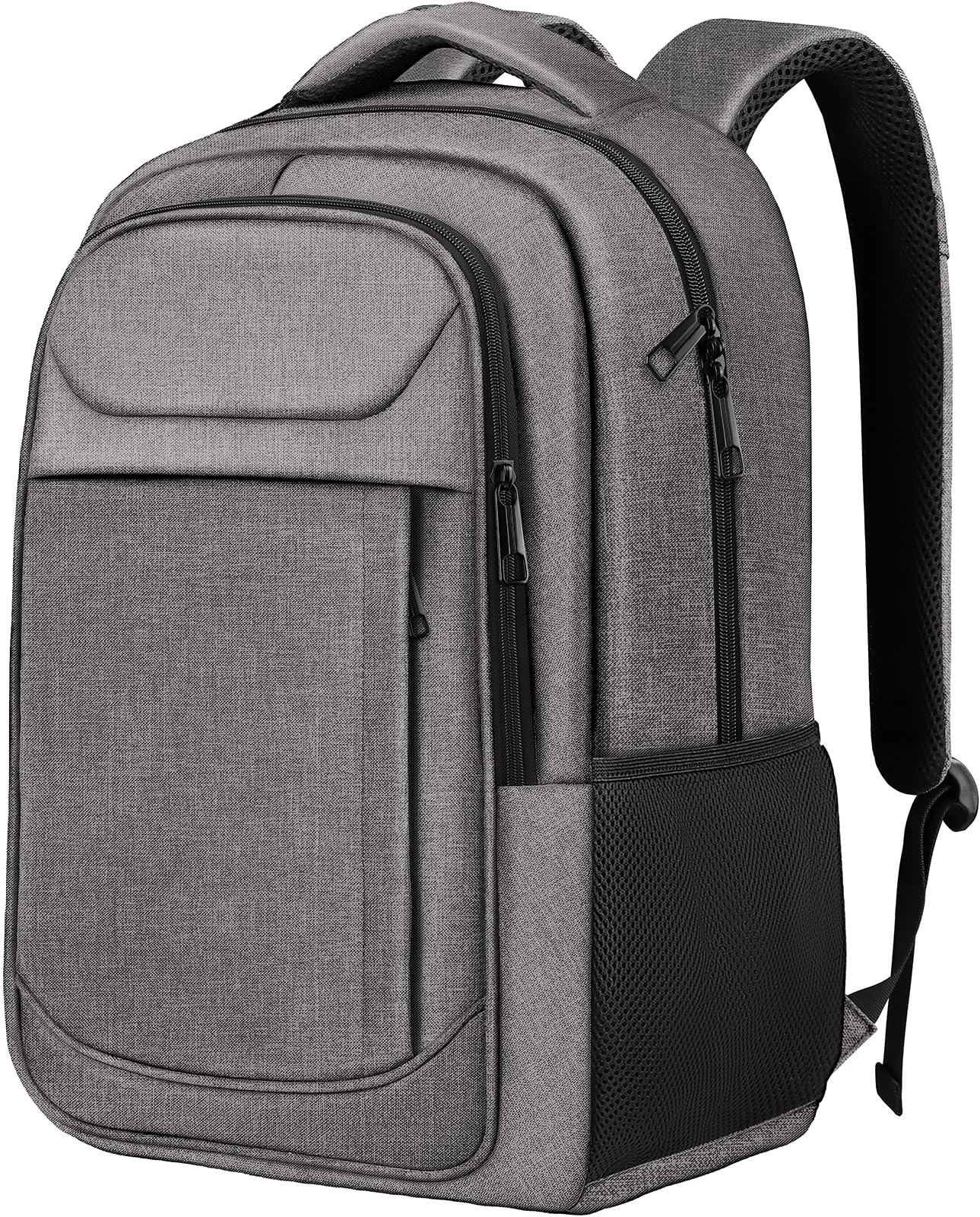 Travel Laptop Backpack 17 Inch, Sturdy Professional Travel Backpack for Men Women with LifetimeWarranty, Airline Approved Big Large Business Work College Computer Backpack, Black